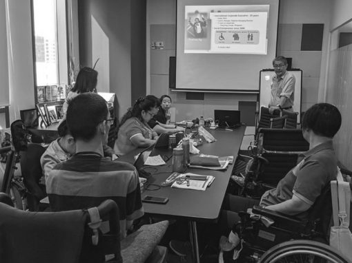 Thomas Ng Spoke At A Career Workshop For Pwds | Genashtim.Com