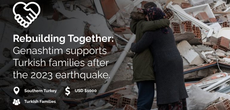 Donation to Turkish Earthquake Survivors